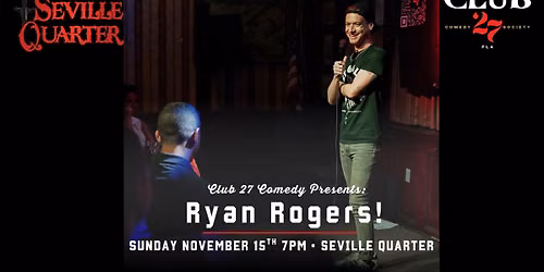 Comedy Night with Ryan Rogers!