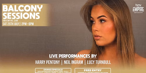 Balcony Sessions - Harry Pentony | Neil Ingram | Lucy Turnbull