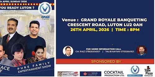 Khabarhar Samandar Par \u2013 Live in Luton