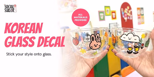 Korean Glass Decal - Chennai