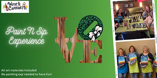 Carmel Winter Paint and Pour \u2013 Love Wood Signs