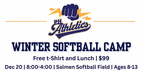 Winter Softball Camp Ages 8-13