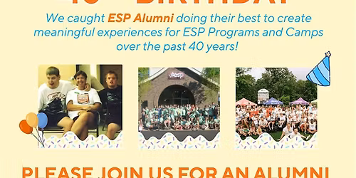 ESP Alumni Weekend