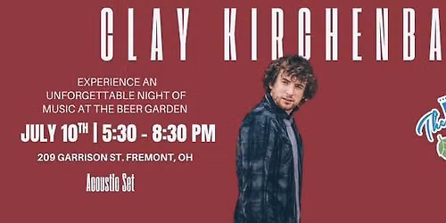 Clay Kirchenbauer in the Beer Garden 