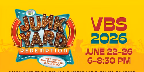 Junkyard Redemption VBS