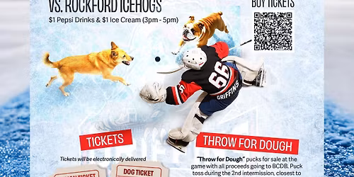 Grand Rapids Griffins Dog Game Ticket Fundraiser