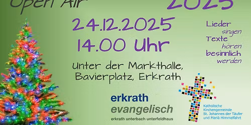 Weihnachtssingen an Heilig Abend