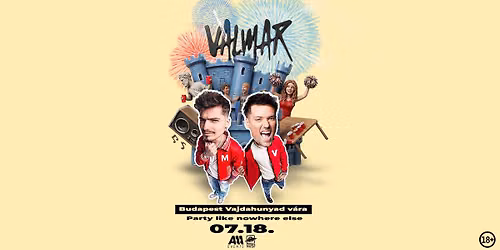 VALMAR NAGYKONCERT | Vajdahunyad vára | 2026.07.18. — Vajdahunyad Vára