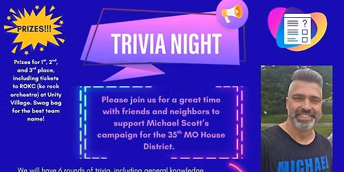 Trivia night!!! Click on graphic to see full details!!
