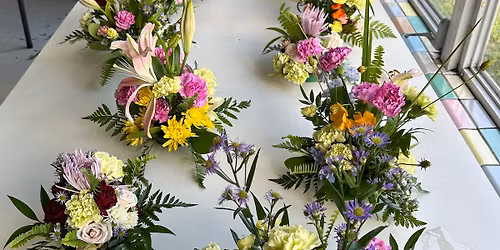 Design and Create a FRESH FLOWER ARRANGEMENT