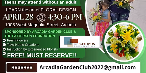 Design and Create a FRESH FLOWER ARRANGEMENT