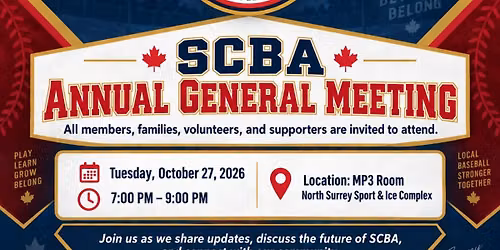 SCBA 2026 Annual General Meeting (AGM)