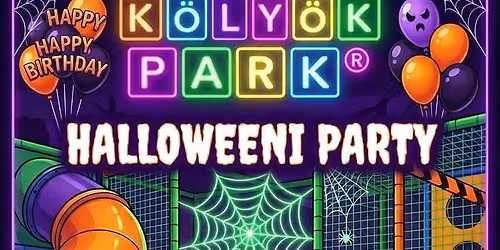 Neon halloween party