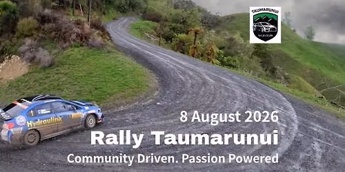 Rally Taumarunui 2026