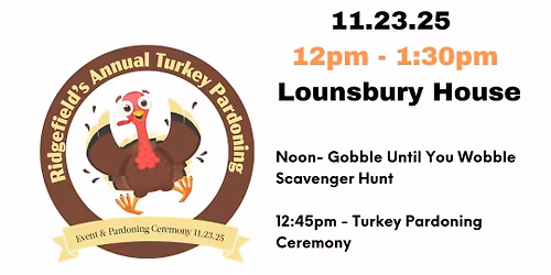 3rd Annual Turkey Pardon
