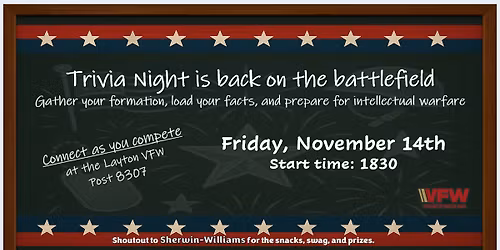 VFW Post 8307 Trivia Night