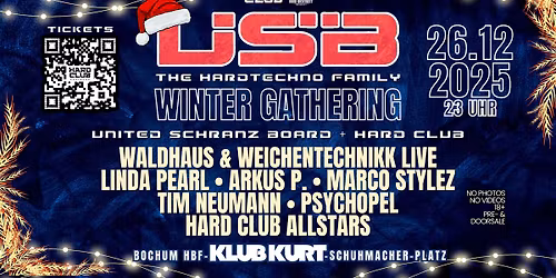 USB - UNITED SCHRANZ BOARD X HARD CLUB RUHRPOTT X WINTER GATHERING