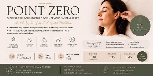 Point Zero: 5-Point Ear Acupuncture for Nervous System Reset