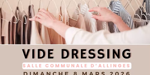VIDE DRESSING - Entr\u00e9e libre