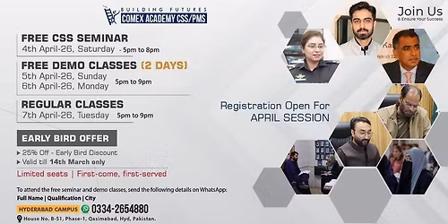 Free Demo Classes  | Day 01 