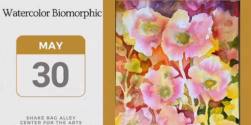 Watercolor Biomorphic