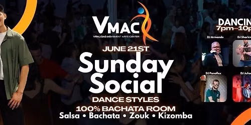 VMAC Sunday Social plus Bachata Lesson