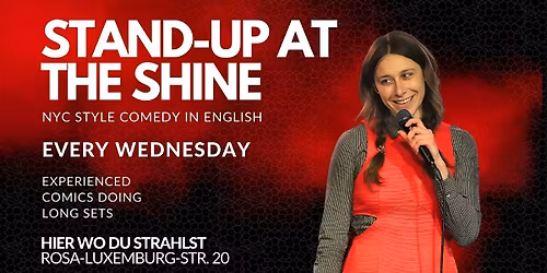 Stand-up at The Shine