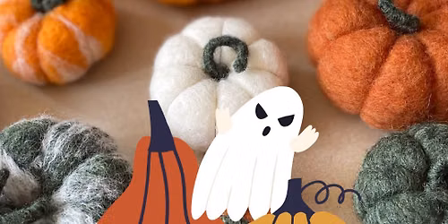 Autumnfolk Needle Felt Pumpkin Workshop