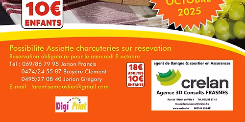 Souper fromage Maison des Jeunes "La Remise" 2025