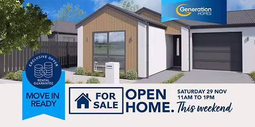 OPEN HOME - Brand new build, ready to move in!