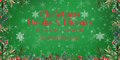 Christmas Books & Blooms Class