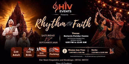 Rhythm of Faith - Bhajan Jam & Garba Night 2026