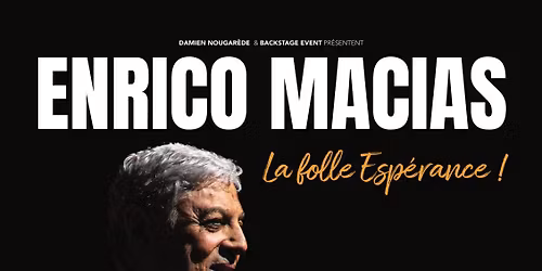ENRICO MACIAS - En concert \u00e0 Biarritz