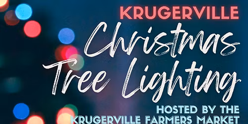 Krugerville CHRISTMAS TREE LIGHTING Market 12\/5 \ud83c\udf84\ud83c\udf85\ud83c\udffc