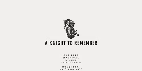 Madrigal Dinner: A Knight to Remember at Christ Lutheran School