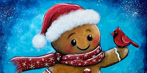 Gingerbread Wishes \u2013 Adult Acrylic Painting Class