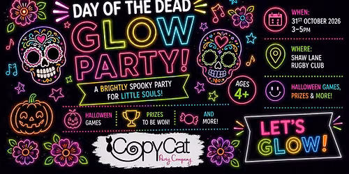 Day of The Dead Halloween Glow Party