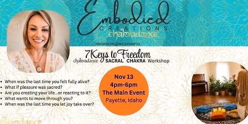 Sacral Chakra Workshop