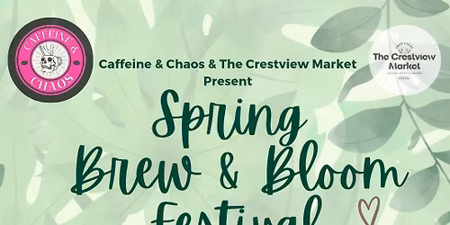 \ud83c\udf3f\u2615 SPRING BREW & BLOOM \u2615\ud83c\udf3f