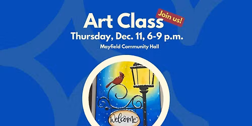 Mayfield Community League | Community Art Class