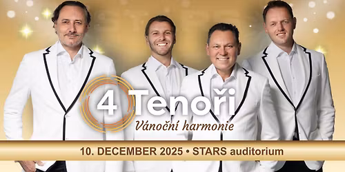 4 Teno\u0159i - V\u00e1no\u010dn\u00ed harmonie (BRATISLAVA)
