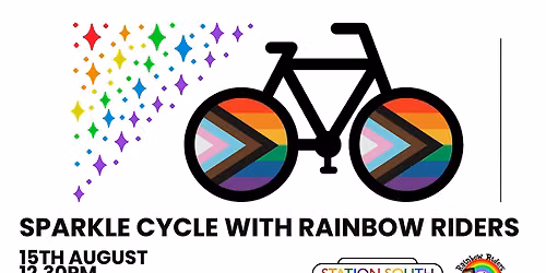Station South Sparkle Cycle with Rainbow Riders