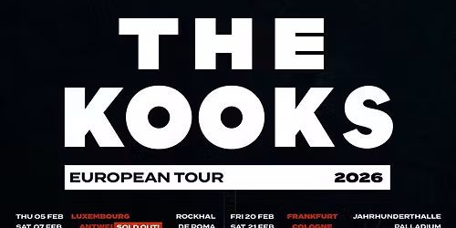 The Kooks Madrid Tickets