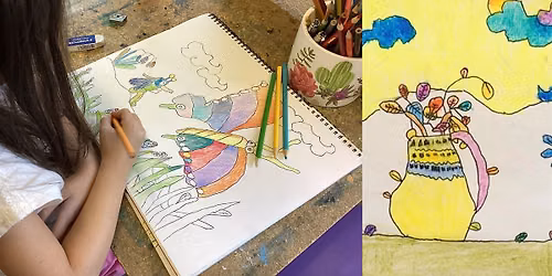 Kids\u2019 Sketch & Watercolor (Ages 5+)