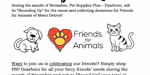 Barksgiving Bash at Pet Supplies Plus Dearborn