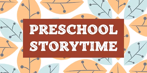 Preschool Storytime