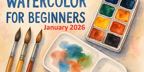 Watercolor Introduction Course | Learn basics | We start in January 2026
