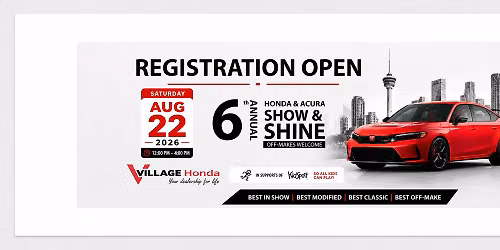 6th Annual Honda & Acura Show & Shine