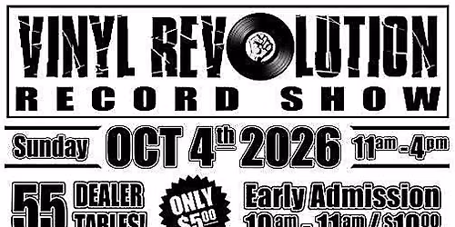 Vinyl Revolution Record Show - Astoria, NY