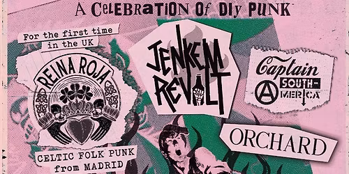 Reina Roja, Captain South America, Orchard, Jenkem Revolt